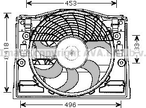 Prasco BW7514 - Ventilators, Motora dzesēšanas sistēma autodraugiem.lv