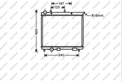 Prasco CI304R003 - Radiators, Motora dzesēšanas sistēma autodraugiem.lv