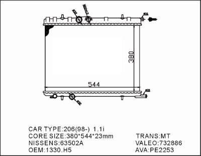 Prasco CI715R006 - Radiators, Motora dzesēšanas sistēma autodraugiem.lv