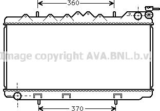 Prasco DN2102 - Radiators, Motora dzesēšanas sistēma autodraugiem.lv