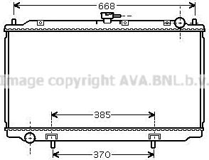 Prasco DN2216 - Radiators, Motora dzesēšanas sistēma autodraugiem.lv