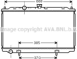 Prasco DN2221 - Radiators, Motora dzesēšanas sistēma autodraugiem.lv