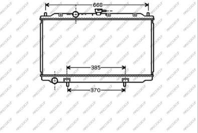 Prasco DS422R002 - Radiators, Motora dzesēšanas sistēma autodraugiem.lv