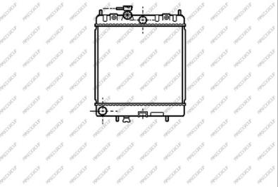 Prasco DS005R004 - Radiators, Motora dzesēšanas sistēma autodraugiem.lv