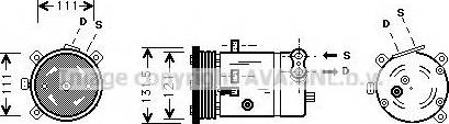 Prasco DWK038 - Kompresors, Gaisa kond. sistēma autodraugiem.lv