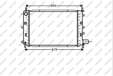 Prasco FD024R005 - Radiators, Motora dzesēšanas sistēma autodraugiem.lv