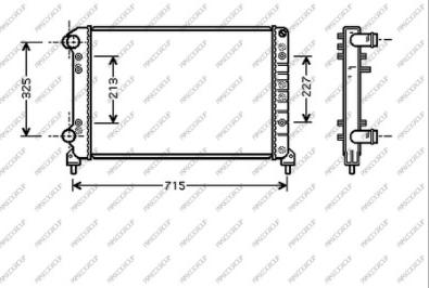 Prasco FT908R003 - Radiators, Motora dzesēšanas sistēma autodraugiem.lv