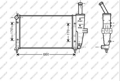 Prasco FT133R002 - Radiators, Motora dzesēšanas sistēma autodraugiem.lv