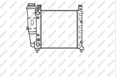 Prasco FT127R001 - Radiators, Motora dzesēšanas sistēma autodraugiem.lv