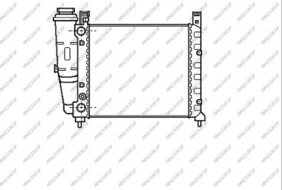 Prasco FT127R002 - Radiators, Motora dzesēšanas sistēma autodraugiem.lv