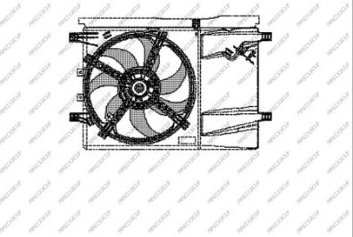 Prasco FT342F005 - Ventilators, Motora dzesēšanas sistēma autodraugiem.lv