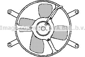 Prasco FT7548 - Ventilators, Motora dzesēšanas sistēma autodraugiem.lv