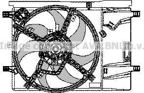 Prasco FT7533 - Ventilators, Motora dzesēšanas sistēma autodraugiem.lv