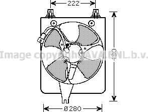 Prasco HD7529 - Ventilators, Motora dzesēšanas sistēma autodraugiem.lv