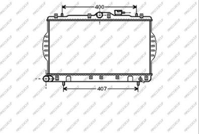 Prasco HN007R002 - Radiators, Motora dzesēšanas sistēma autodraugiem.lv