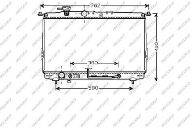 Prasco HN021R003 - Radiators, Motora dzesēšanas sistēma autodraugiem.lv