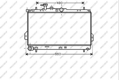 Prasco HN715R002 - Radiators, Motora dzesēšanas sistēma autodraugiem.lv