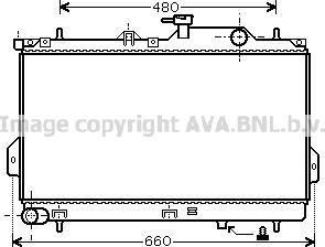 Prasco HY2098 - Radiators, Motora dzesēšanas sistēma autodraugiem.lv