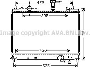 Prasco HY2170 - Radiators, Motora dzesēšanas sistēma autodraugiem.lv