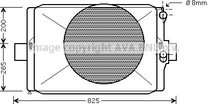 Prasco IV2024 - Radiators, Motora dzesēšanas sistēma autodraugiem.lv