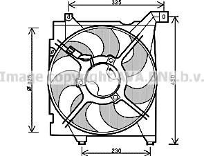 Prasco KA7517 - Ventilators, Motora dzesēšanas sistēma autodraugiem.lv