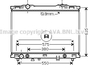 Prasco KAA2057 - Radiators, Motora dzesēšanas sistēma autodraugiem.lv