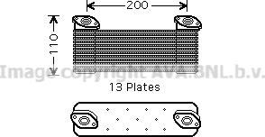 Prasco ME3211 - Eļļas radiators, Motoreļļa autodraugiem.lv