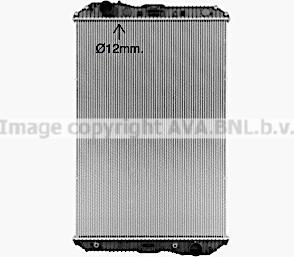 Prasco ME2200N - Radiators, Motora dzesēšanas sistēma autodraugiem.lv