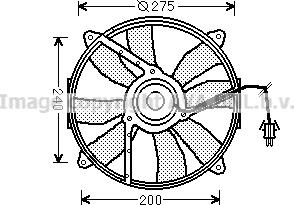 Prasco MS7521 - Ventilators, Motora dzesēšanas sistēma autodraugiem.lv