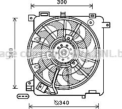 Prasco OL7635 - Ventilators, Motora dzesēšanas sistēma autodraugiem.lv