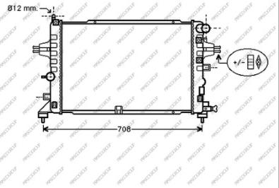 Prasco OP410R005 - Radiators, Motora dzesēšanas sistēma autodraugiem.lv