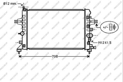 Prasco OP410R002 - Radiators, Motora dzesēšanas sistēma autodraugiem.lv