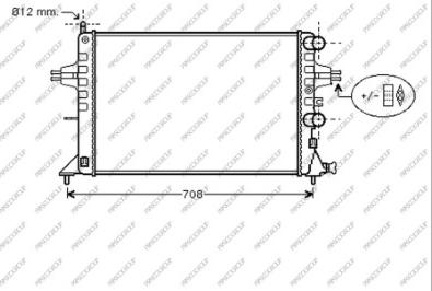 Prasco OP017R004 - Radiators, Motora dzesēšanas sistēma autodraugiem.lv