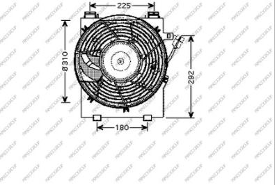 Prasco OP030F002 - Ventilators, Motora dzesēšanas sistēma autodraugiem.lv