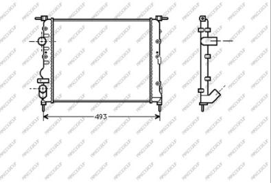 Prasco RN320R003 - Radiators, Motora dzesēšanas sistēma autodraugiem.lv