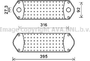 Prasco SC3044 - Eļļas radiators, Motoreļļa autodraugiem.lv