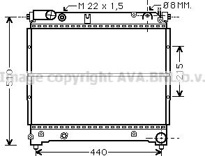 Prasco SZ2070 - Radiators, Motora dzesēšanas sistēma autodraugiem.lv