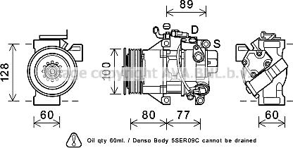 Prasco TOK681 - Kompresors, Gaisa kond. sistēma autodraugiem.lv