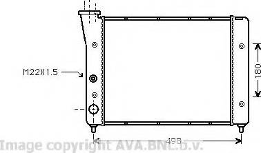 Prasco VW2083 - Radiators, Motora dzesēšanas sistēma autodraugiem.lv