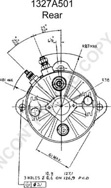 Prestolite Electric 1327A081 - Starteris autodraugiem.lv