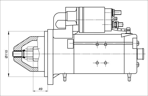 Prestolite Electric 861040 - Starteris autodraugiem.lv