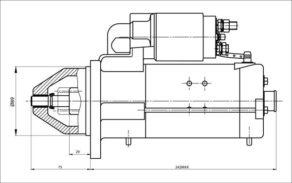 Prestolite Electric 861037 - Starteris autodraugiem.lv