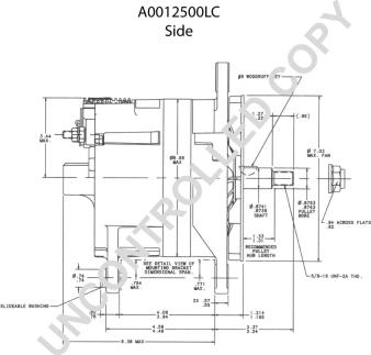 Prestolite Electric A0012500LC - Ģenerators autodraugiem.lv