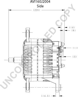 Prestolite Electric AVI160J2004 - Ģenerators autodraugiem.lv