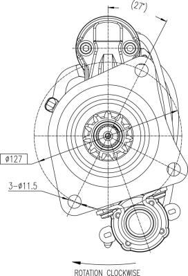 Prestolite Electric M90R3538SE - Starteris autodraugiem.lv