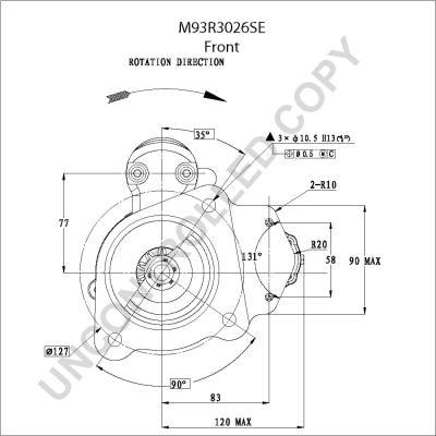 Prestolite Electric M93R3026SE - Starteris autodraugiem.lv