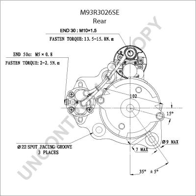 Prestolite Electric M93R3026SE - Starteris autodraugiem.lv