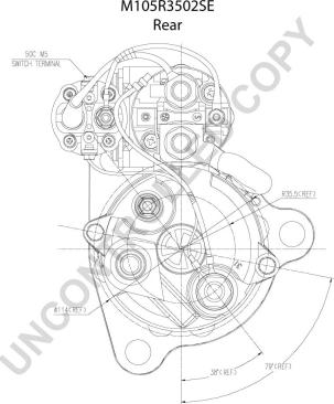 Prestolite Electric M105R3502SE - Starteris autodraugiem.lv