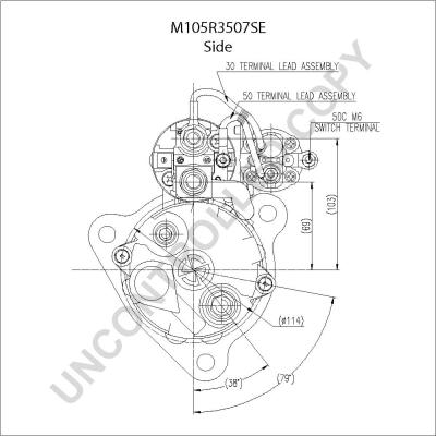 Prestolite Electric M105R3507SE - Starteris autodraugiem.lv