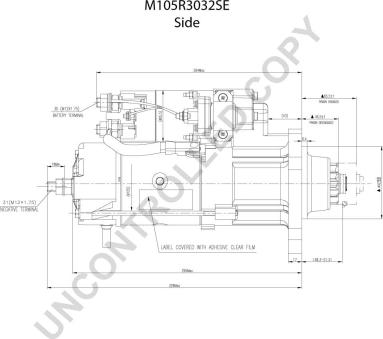 Prestolite Electric M105R3032SE - Starteris autodraugiem.lv